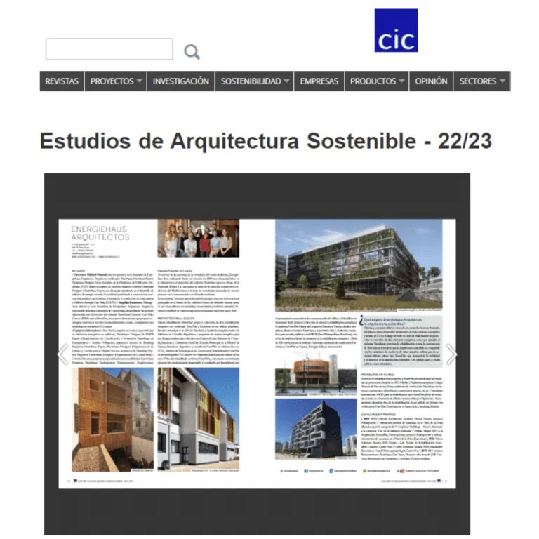 Prensa y Publicaciones Guia estudios de arquitectura sostenible