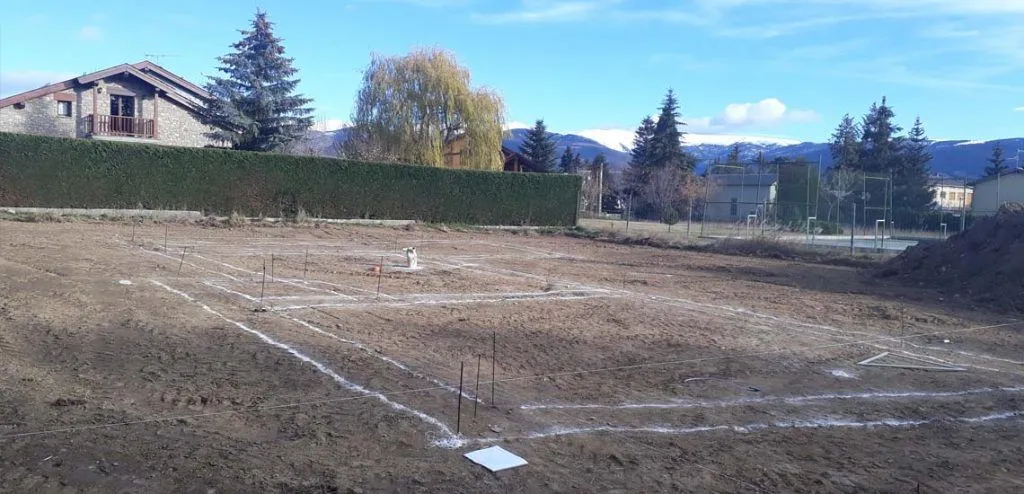 Casa passivhaus HF: Movimientos de tierra y excavaciones, cimentación y saneamiento Casa Passivhaus HF Obra 5