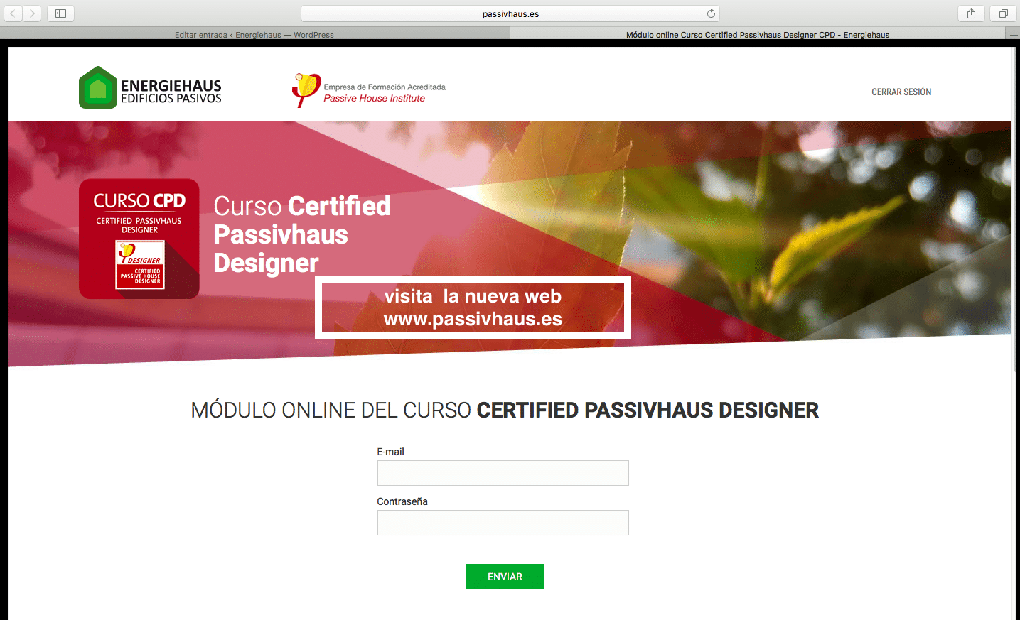 Noticias nueva web passivhaus 3