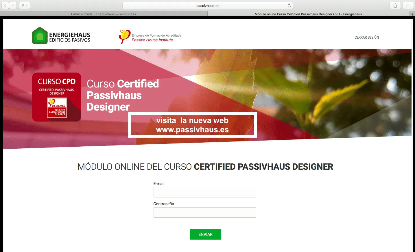 Noticias nueva web passivhaus 3