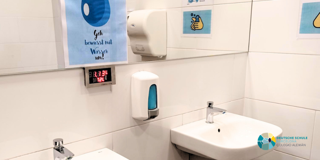 Innovación Sostenible: Monitorización Inteligente del Agua en el Colegio Alemán Barcelona - Deutsche Schule Barcelona Deutsche Schule Smart Water Flow Monitor Blog 2