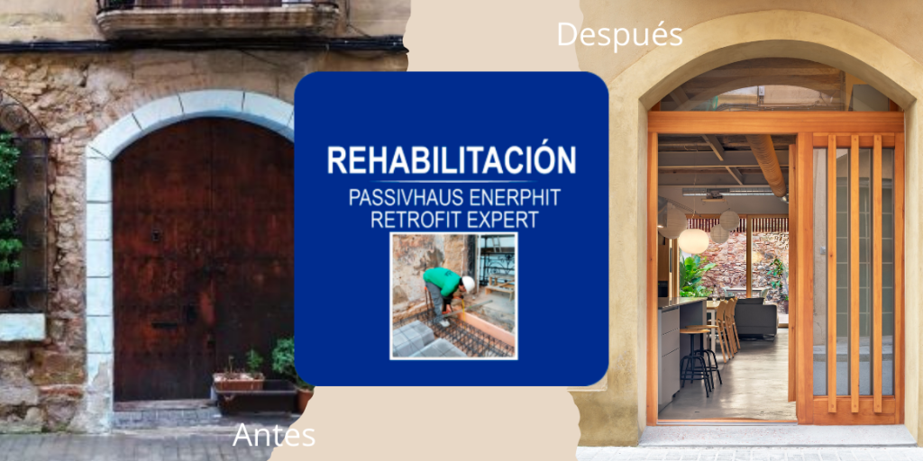Nuevo Curso de Rehabilitación Passivhaus – EnerPhit y Retrofit Expert con un patrocinio de -100€ por Siber. ¡Conviértete en un Experto en Rehabilitación Energética! Imagen curso Rehabilitacion 2 1