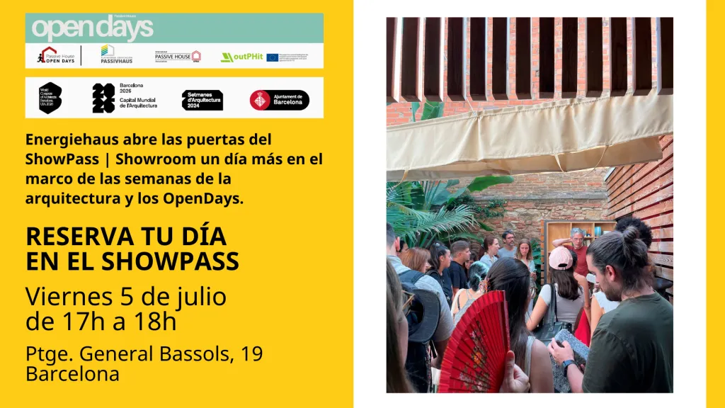 Puertas abiertas del ShowPass en los Opendays y las Semanas de la Arquitectura 5 07 ShowPass Opendays Semanas Arquitectura
