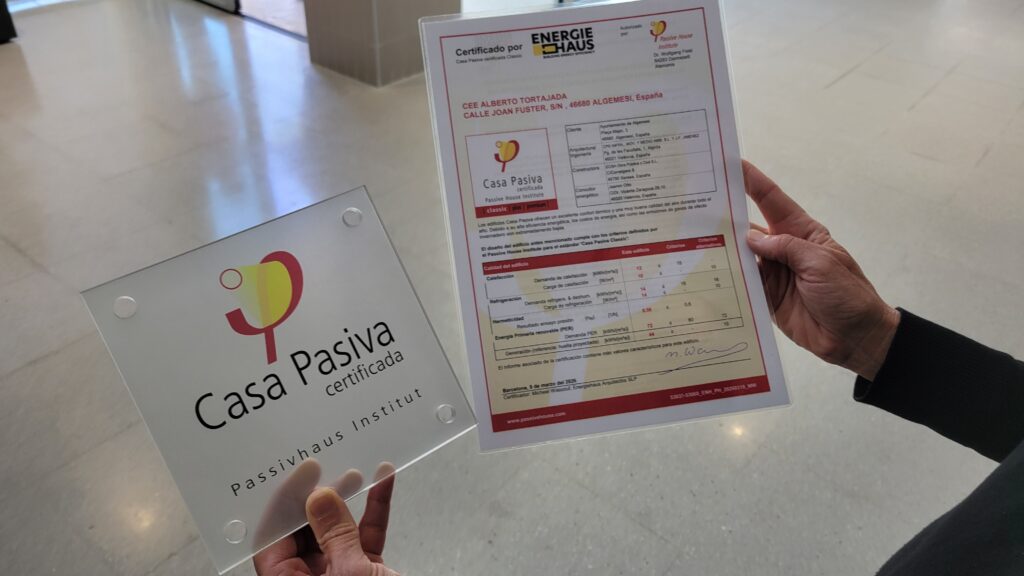 Colegio Alberto Tortaja en Algemesí: salud, bienestar y calidad del aire en un centro público de educación especial con certificación Passivhaus 20260416 135034