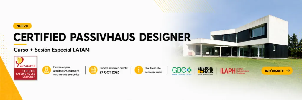 PASSIVHAUS LATAM: formación internacional con experiencia local Banner Designer 3